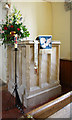 St Mary & St Radegund, Postling, Kent - Pulpit