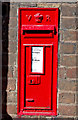 Victorian wall-mounted postbox, Hampton Loade