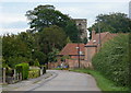 Lane into Normanton on Trent