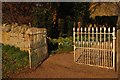 NU0622 : Old Bewick Church Gates by cathietinn