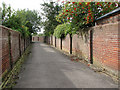 Lane to the cemetery, Clare