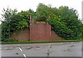 Remains of demolished railway bridge (2), Hartlebury Road