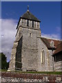 The tower of Sparsholt church