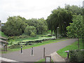 River Colne from Westway roundabout