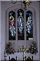 Stained Glass window in West Mersea church
