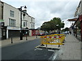 Roadworks in Bedford Place