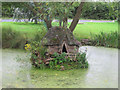 The pond at The Peldon Rose