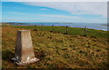 Trig Point, Cuffie Hill looking ENE