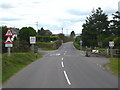 Cattle grid at the entrance to Pensilva village