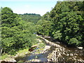 NY7959 : The River Allen below Cupola Bridge by Mike Quinn