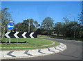 Roundabout on B184 south of Butchers Pasture