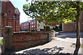 Audley Road outside Baptist church