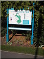 Information board, Victoria Park, Ballards Lane N3