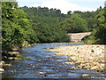 NY7958 : The River Allen above Cupola Bridge by Mike Quinn