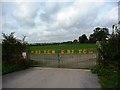 Entrance to the football field, Firby Lane