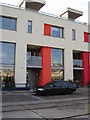 Modern waterside housing, Bristol Harbour