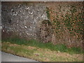 Arched feature in wall at Bailliesmill Road