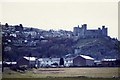 Harlech town and castle, November 1985