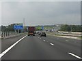 M4 Motorway sweeping across the Rhymney valley