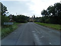 Aston-sub-Edge village road sign