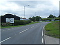 Fosse Way looking south to B4100 roundabout