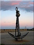 T2056 : Anchor, Courtown Harbour by L S Wilson