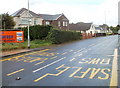 Houses on the west side of Avondale Road, Cwmbran