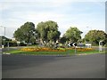 Roundabout southeast of Thornbury