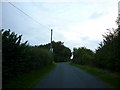 Minor road near Old Farm