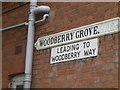 Street sign, Woodberry Grove N12