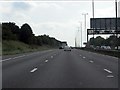 M4 Motorway in cutting near Bradley Stoke