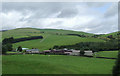 Hillside and Caebanol Farm west of Old Radnor, Powys