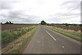 Minor road near Toft Hill