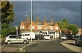 Stormy skies over Croxley Station