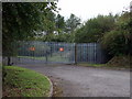 The North Gate of  former RNAD Trecwn