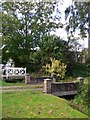 Private bridges over watercourse in Kings Somborne