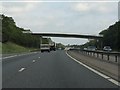 M32 Motorway - access bridge near Pur Down, heading north