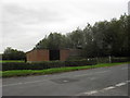 Roadside farm buildings