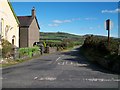 Minor road from Rhoshirwaun eastwards to Pencaerau