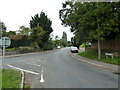 Looking northwards up Delling Lane