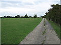 Farm access track to Lords Farm