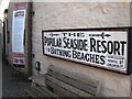 Old sign at Tunnels Beaches