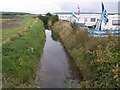 Drainage channel, Diamond Farm Caravan Park