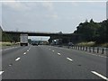 M4 Motorway - minor road overbridge near Hook