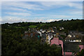 Laugharne: the town from the top of the castle