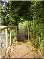 The footpath to Redisham near Paradise Farm