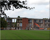 TL4856 : Demolition of Netherhall Lower School - 15 by John Sutton