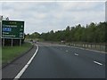 A419 - route confirmatory sign near Latton