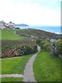 The South West Coastal Path at Combesgate Beach