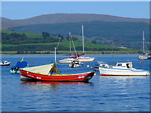 NS2477 : Boats moored in Gourock Bay by Thomas Nugent